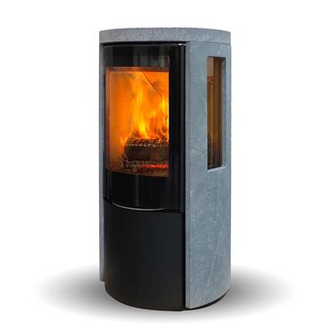 Cozy Modern Soapstone Sideglass