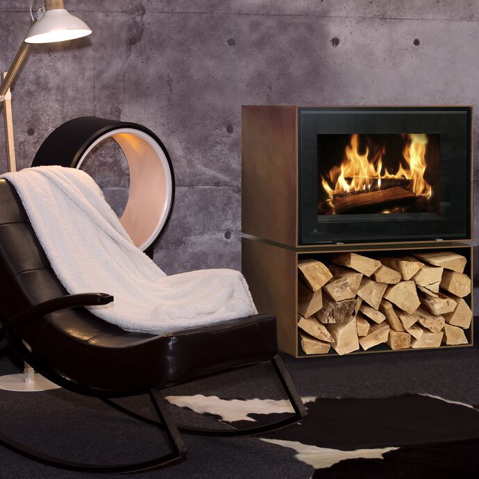 Zeta Freestanding Corteen