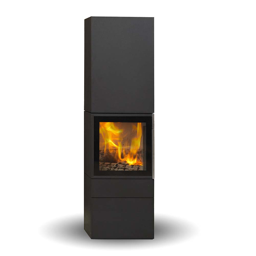 The Cubic 166 wood stove | Modern wood stove for a modern